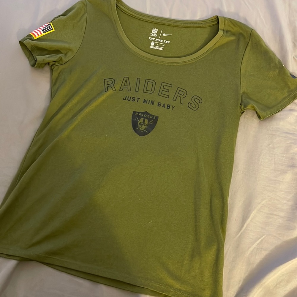 Green Raider shirt